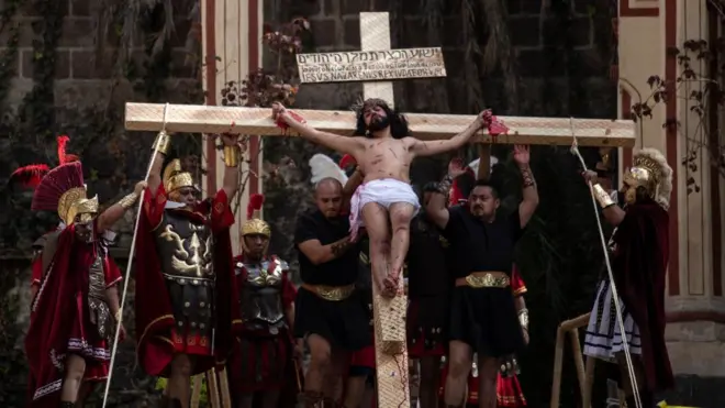 La representación de la Pasión de Cristo de Iztapalapa