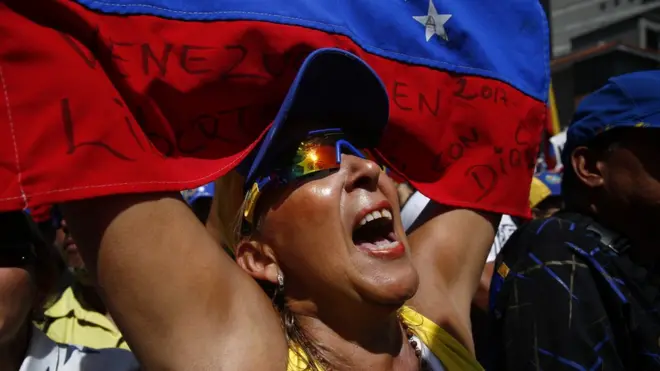 Акция в Венесуэле