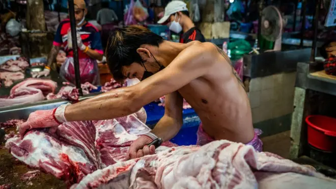 แรงงานเขียงหมู