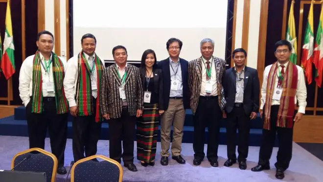 ၂၀၁၅ NCA ဆွေးနွေးပွဲမှာ တွေ့ရတဲ့ ချင်းအမျိုးသား တပ်ဉီး က ကိုယ်စားလှယ်များ