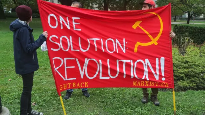 Trump teme que grupos socialistas lleguen al poder en Estados Unidos.