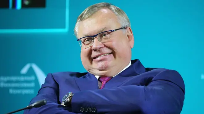 В апреле этого года Костин попал в санкционый список минфина США