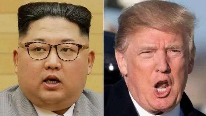 Kim y Trump