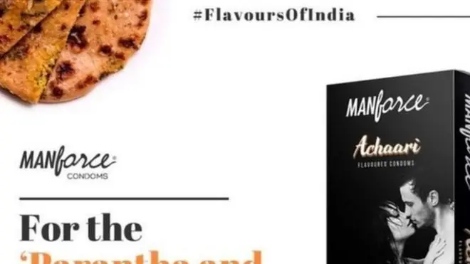 اس کے اشتہار میں لکھا ہے کہ یہ پراٹھا اور اچار پسند کرنے والوں کے لیے ہے