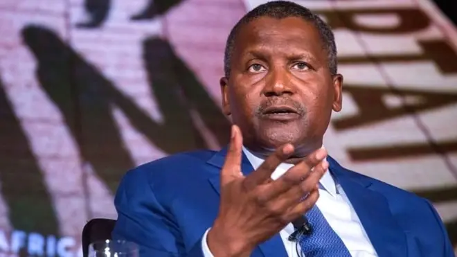 Aliko Dangote, l'homme le plus riche du pays gagne en une journée 8 000 fois plus que ce qu'un pauvre nigérian dépense pour ses besoins fondamentaux pendant un an