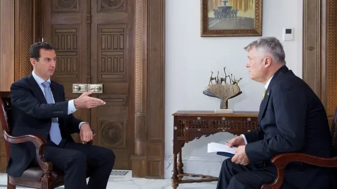 بشار اسد با روزنامه صرب پولیتایکا گفت‌گو کرده است