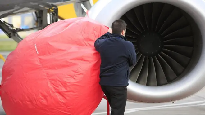 турбина самолета