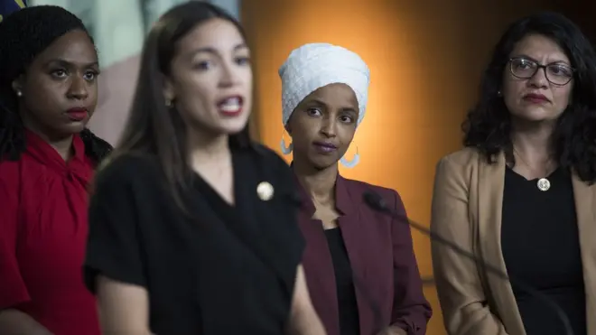 Las jóvenes congresistas son especialmente críticas con las políticas de Trump.