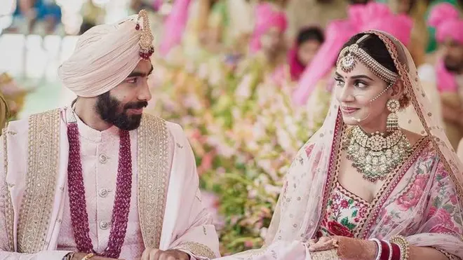 जसप्रीत बुमराह, संजना गणेशन