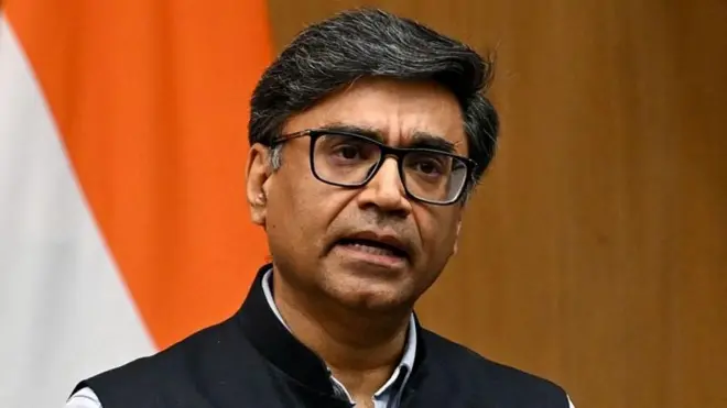 विक्रम मिसरी म्हणाले की, "आम्ही तात्काळ इराणी अधिकाऱ्यांशी संपर्क साधला आणि त्यांच्याकडे आमची तीव्र चिंता व्यक्त केली."