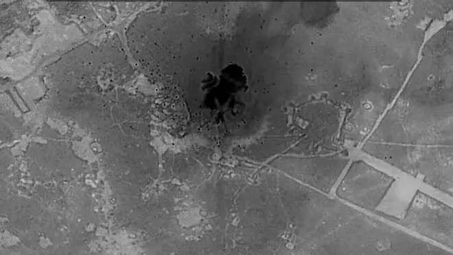 غارات جوية أمريكية على أهداف لتنظيم الدولة في سوريا