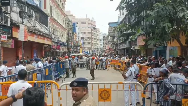কলকাতায় হোটেলে আগুন
