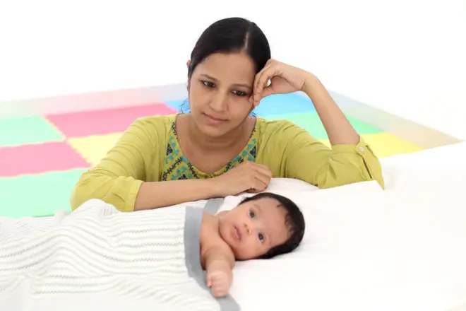 
সন্তানের জন্মের ছয় সপ্তাহের মধ্যে সাধারণত পোস্টপার্টাম ডিপ্রেশন দেখা যায়-প্রতীকী ছবি। 