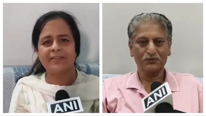 जय मूंदड़ा के माता-पिता
