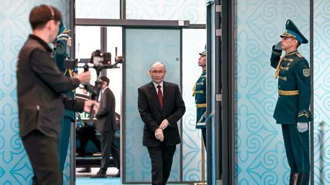 Путін в Астані