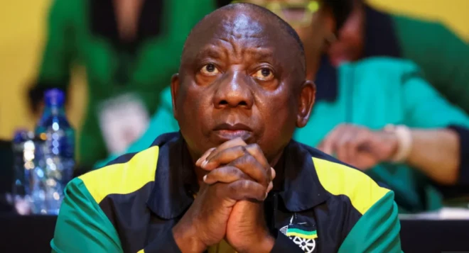 South African President Cyril Ramaphosa