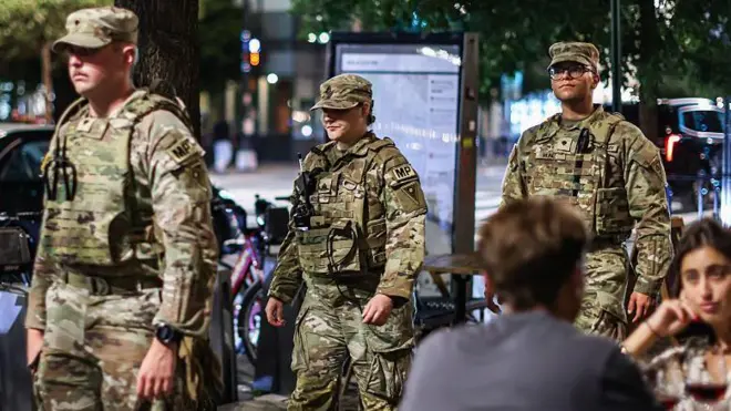 Нацгвардия в Вашингтоне