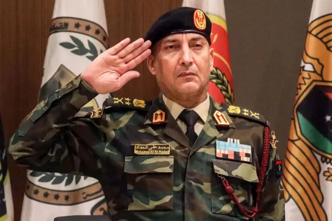 Libya Genelkurmay Başkanı Orgeneral Muhammed Ali Ahmed Al Haddad