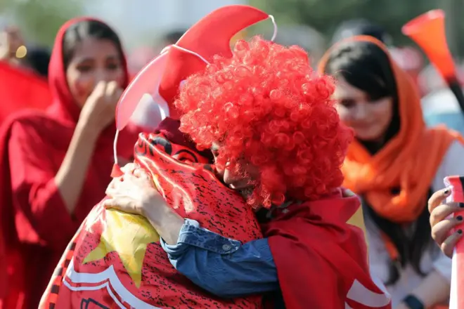 تماشاگران زن ایرانی