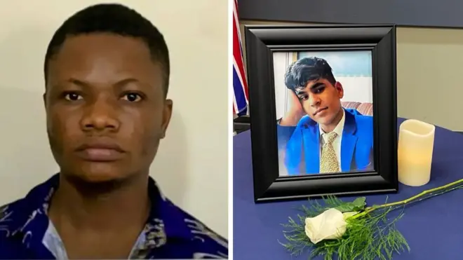 A collage of Olukeye Adedayo and Rob Janjua