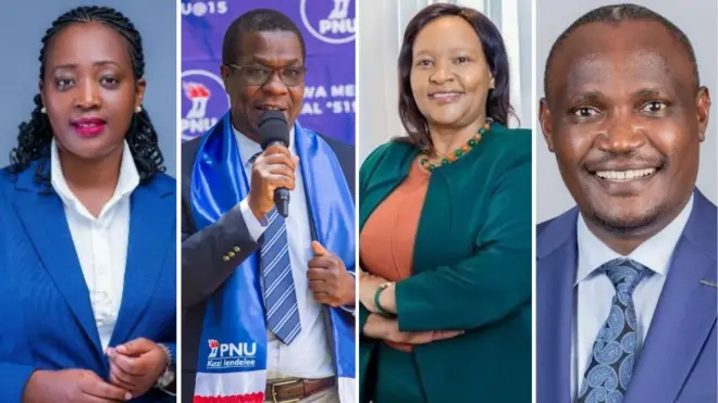 Fotos of some Kenya cabinet nominees