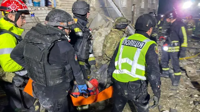 Наслідки атаки на Запоріжжя 1 травня