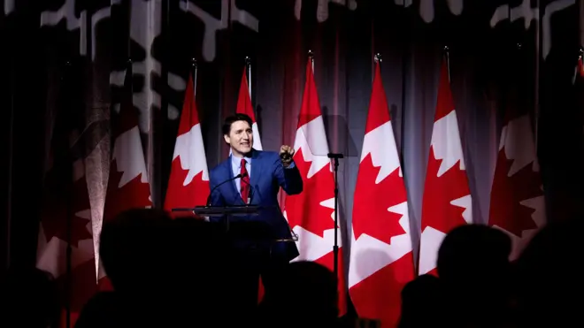 ترودو در سخنرانی روز ۱۷ دسامبر