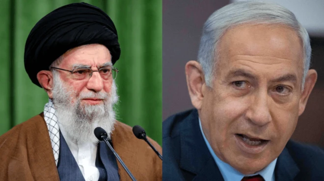 Aayatullah Cali Khomeini, iyo Benjamin Netanyahu