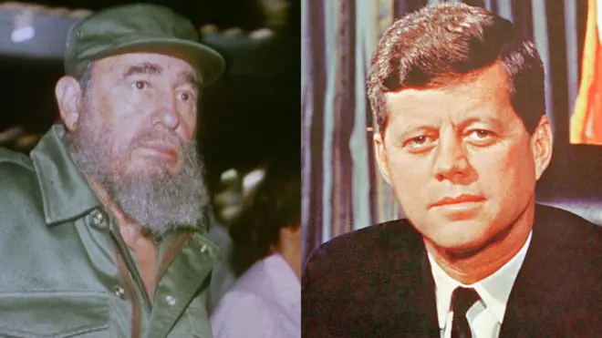 कास्त्रो और कैनेडी