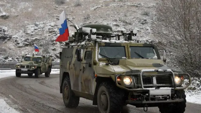 نیروهای روسی در قره باغ