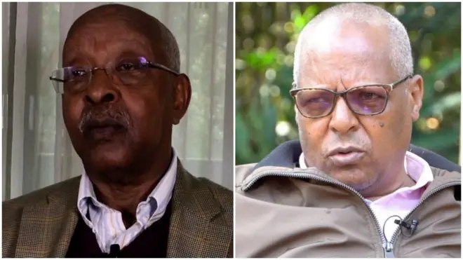አቶ ሌንጮ ለታ እና ፕሮፌሰር መረራ ጉዲና 
