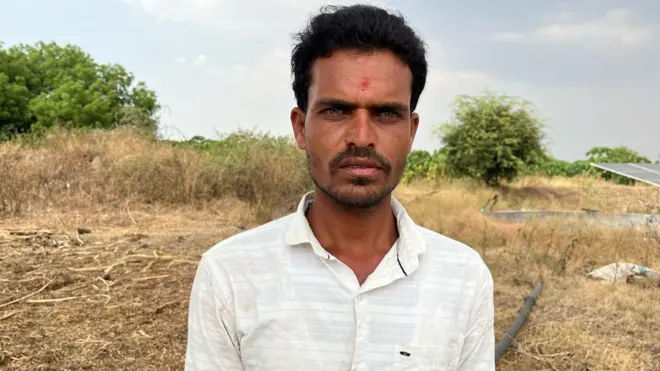 शेतकरी कैलास आनंदे 