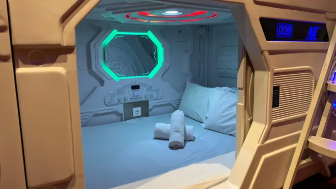 Hotel-cápsula na Espanha