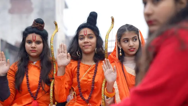 رام مندر کا جشن