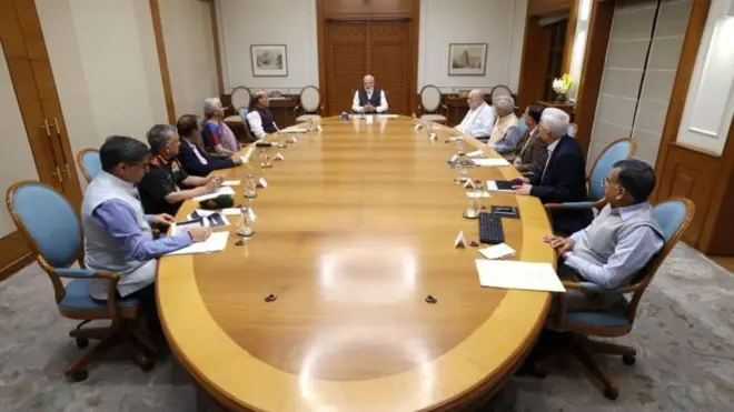 पंतप्रधान मोदी यांनी दिल्लीत सीसीएसच्या बैठकीचे अध्यक्षस्थान भूषवले.