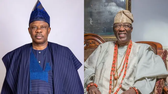 Seneto Ibikunle Amosun ati Otunba Gbenga Daniel