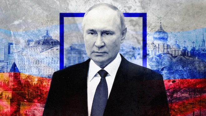 “Vladimir Putin yemera ko afise iragi ry’ubutumwa bwo gukingira igihugu, kandi ko ari we wenyene”.