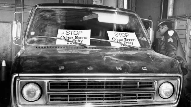 ڈکیتی میں استعمال ہونے والی وین