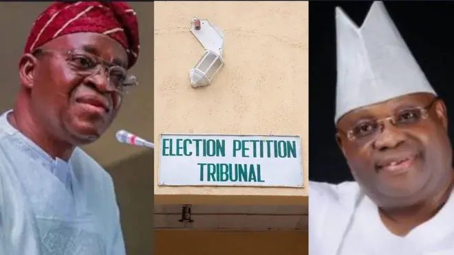 Àwòrán Adeleke àti Oyetola