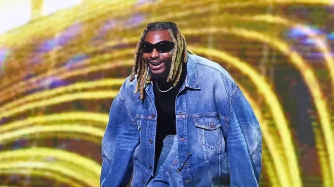 File photo of Asake during one concert