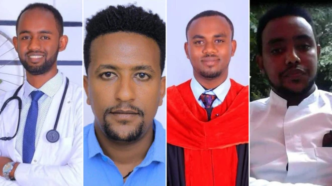 ዶ/ር በርናባስ ሳሙኤል፣ ዮናታን ዳኛው፣ ዶ/ር ሀብታሙ ጌታቸው እና ዶ/ር መላኩ አልማው