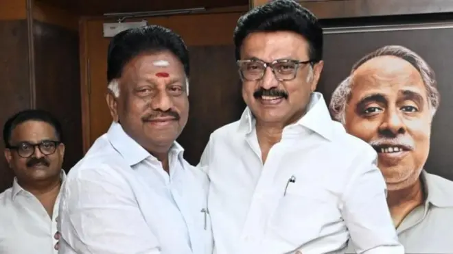 தி.மு.கவில் இணைந்த ஓ. பன்னீர்செல்வம்