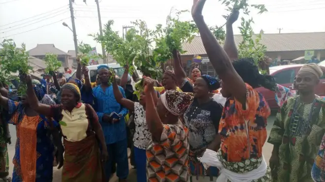 Awọn oluwọde naa ni ilu Ogbomosho