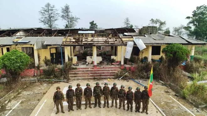 ဖလမ်းမြို့ပြန်ရကြောင်း စစ်တပ်သတင်းဖော်ပြတဲ့ တယ်လီဂရန်ချန်နယ်တွေက ထုတ်ပြန်ချက်