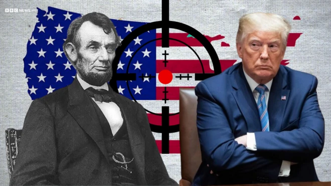 Pirezidaatotaa duraanii US Abrhamaa Linkaniifi Doonaald Tiraamp 