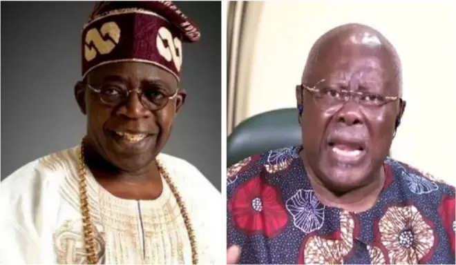 Aarẹ Tinubu ati Oloye Bode George