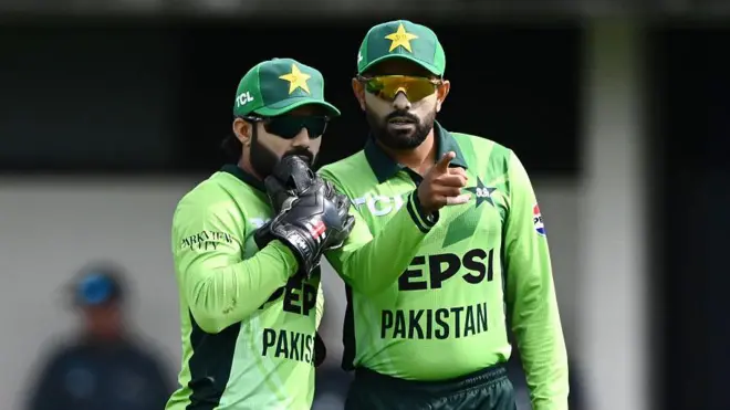 بابر اعظم محمد رضوان