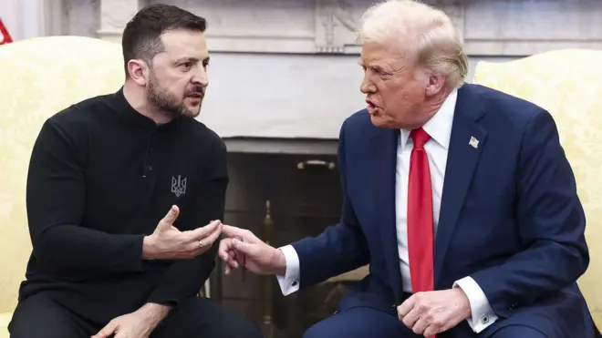 Трамп и Зеленски