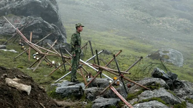 模糊的中印邊境線