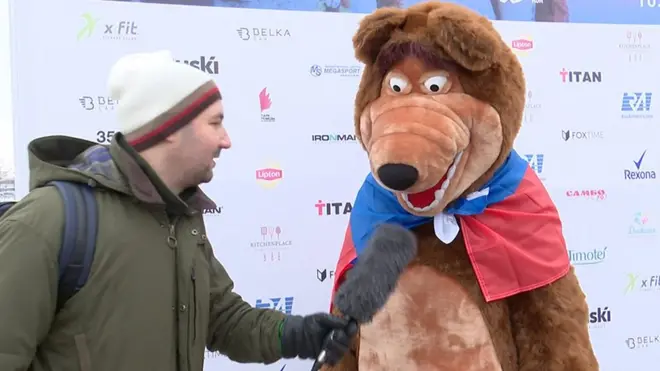 "За наших в Пчхане": как прошел забег в поддержку олимпийцев